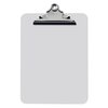 Better Office Products Plastic Clipboards, 12 Pack, Durable, 12.5 x 9 Inch, Standard Metal Clip, Transparent Clear, 12PK 45100